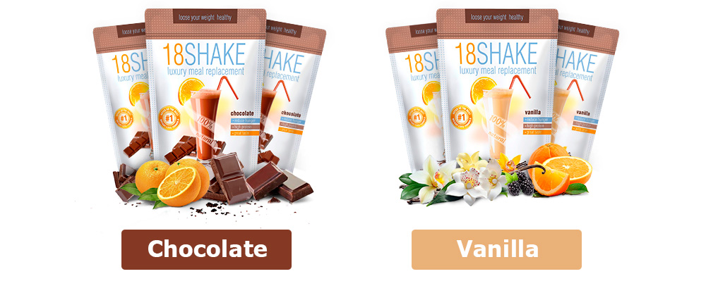 Choose Your 18Shake Flavor